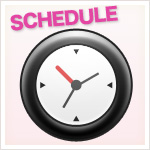 基本的なカラコンの装着スケジュール