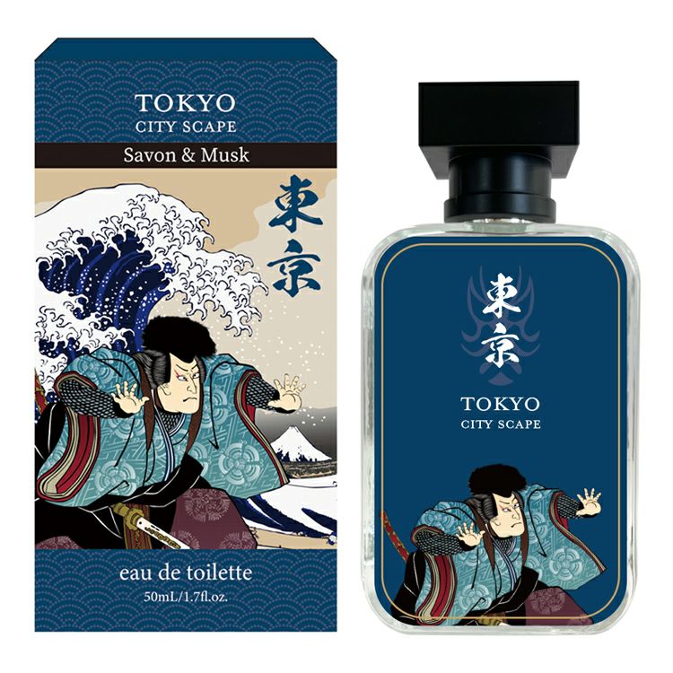 3つの都市をイメージしたユニセックスフレグランスシティスケープ